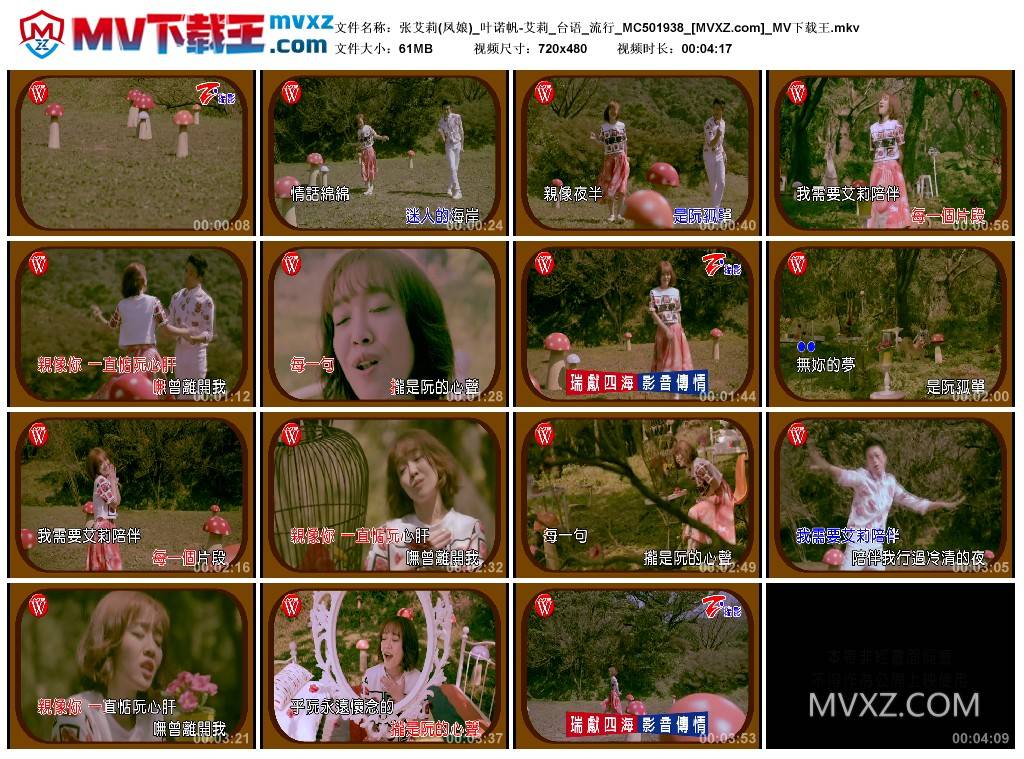 张艾莉(凤娘)_叶诺帆-艾莉_台语_流行_MC501938